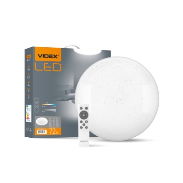 LED functional round lamp VIDEX STAR  72W 2800-6200K