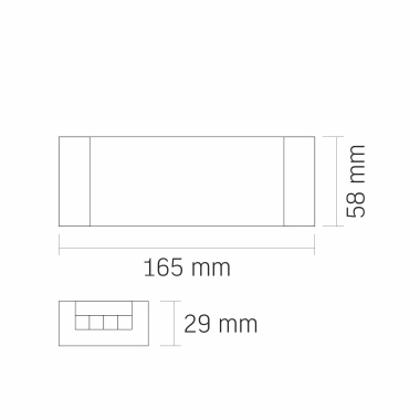 Блок живлення для LED стрічки VIDEX DC24V 4.16A 100W IP20 (VL-LST-P100-24V) - фото №7