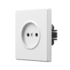Single socket white matte VIDEX NOTA (VF-NT-SK1-WH) - photo 