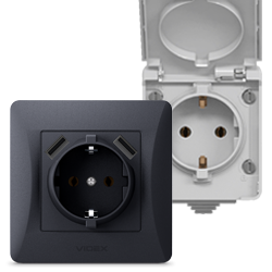 Розетки - фото