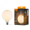 LED лампа VIDEX Filament VL-DG125MO 7W E27 3000K Porcelain dimmable - фото 