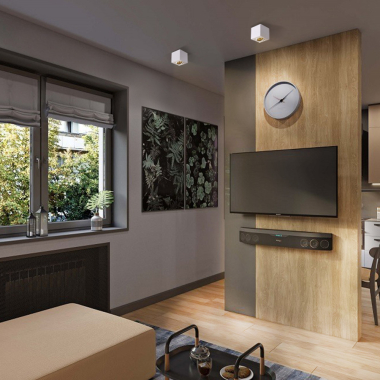 Світильник VIDEX під лампу GU10 SPF01 накладний білий - фото №3