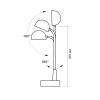 LED Desk Lamp with rechargeable battery TITANUM TLTF-012W 7W 3000-6000K