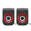 Стерео колонки HAVIT SK599 USB 6W Black/Red - фото №2