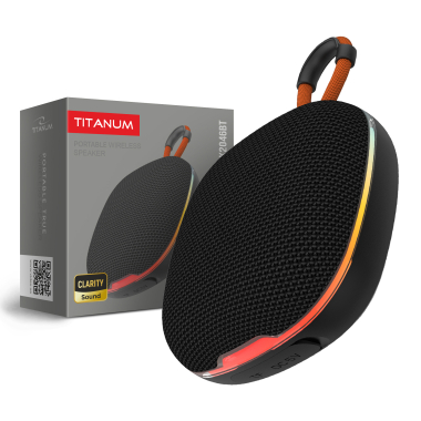 Портативна колонка TITANUM SPK2046BT 5W RGB Black - фото