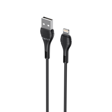 Кабель USB - Lightning HAVIT CB6160-L 2A 1.8м Black - фото №2