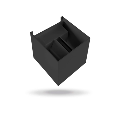 LED Facade Luminaire AR04 VIDEX 6W IP54 2700K Black - photo №3