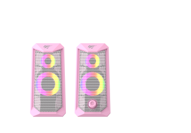 Ігрові колонки HAVIT HV-SK202 USB 2.0 Pink - фото №4