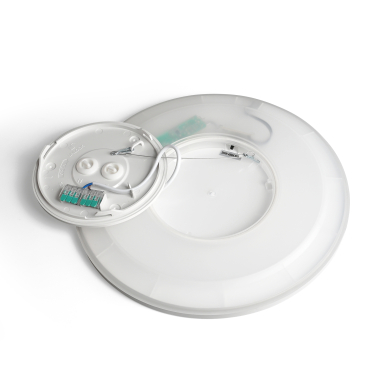 LED світильник з декоративною підсвіткою VIDEX DL5R 22W 3000K-4000K-5000K White - фото №7