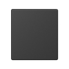 Switch 1 gang coal black VIDEX NOTA (VF-NT-SW1-BL) - photo №2