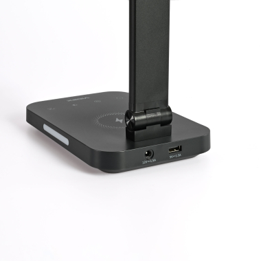 LED лампа настiльна з бездротовою зарядкою VIDEX VL-TF17B 18W 1800-6500K - фото №8