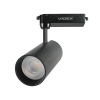 LED світильник трековий VIDEX 30W 60° 4100K чорний