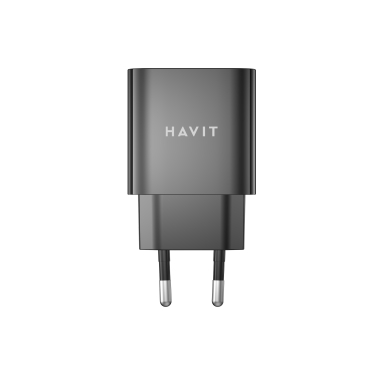Зарядний пристрій HAVIT UC111 PRO 20W USB-A+USB-C Black - фото №4