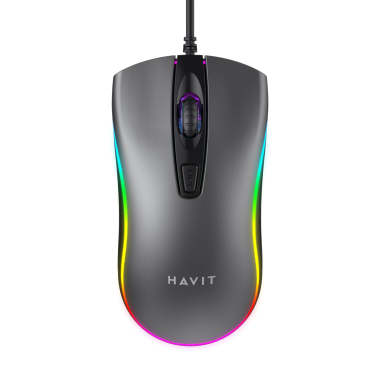 Дротова миша HAVIT HV-MS72 USB (1200 DPI, 4 кл) - фото