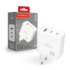 Зарядний пристрій TITANUM CH65PRO GaN 65W 2xUSB-C+USB-A White - фото 