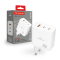 Зарядний пристрій TITANUM CH65PRO GaN 65W 2xUSB-C+USB-A White - фото