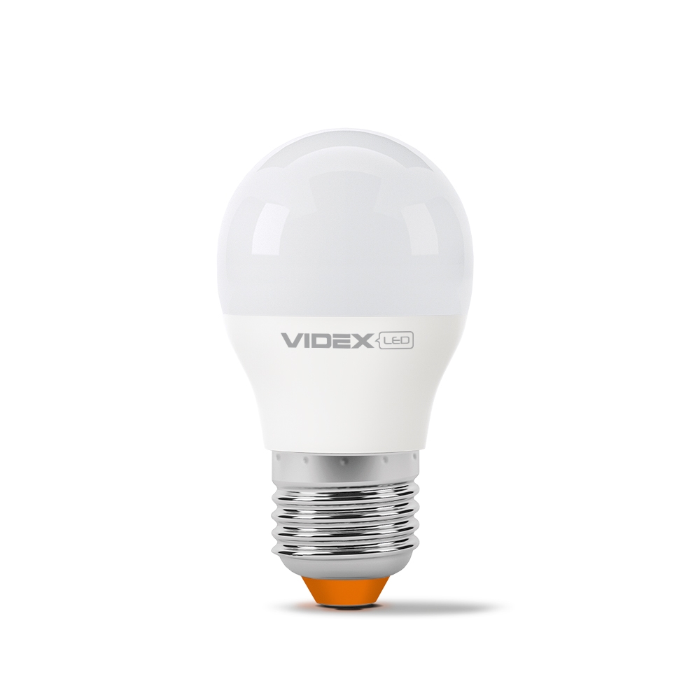 LED лампа VIDEX  G45e 7W E27 4100K 