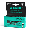 Акумулятор Videx літій-іонний 18650-P (захист) 2800mAh color box/1шт - фото 