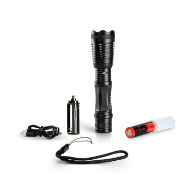 Портативний світлодіодний ліхтарик TITANUM TLF-T12 350Lm 5000K Black - фото №6