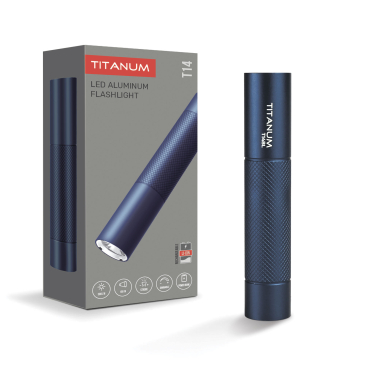 Портативний світлодіодний ліхтарик TITANUM TLF-T14BL 300Lm 5000K Blue - фото