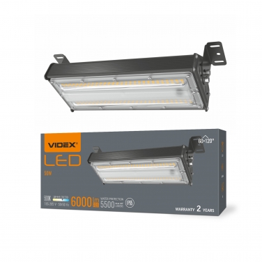 LED Linear Highbay Light VIDEX HB022 50W 5000K 220V