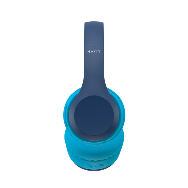 Навушники дитячі накладні бездротові HAVIT HV-H626BT Blue - фото №4