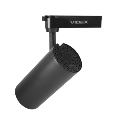 LED світильник трековий VIDEX 30W 60° 4100K чорний - фото №3