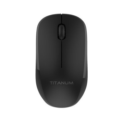 Бездротова миша дворежимна TITANUM MS002WB Black (2.4GHz + BT) - фото №2