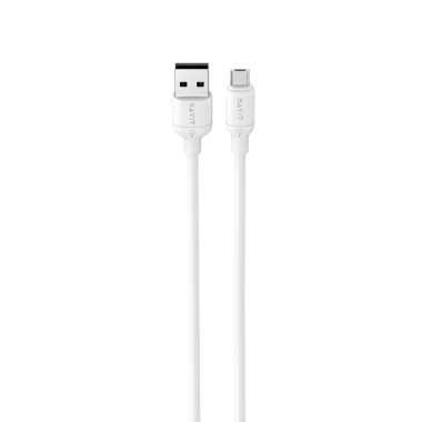 Кабель USB - Micro USB HAVIT CB678 3A 1м White (силіконовий) - фото №3