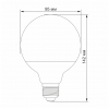 LED лампа VIDEX  G95e 15W E27 4100K