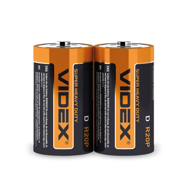 Heavy duty battery Videx R2OP/D 2pcs SHRINK - photo №2