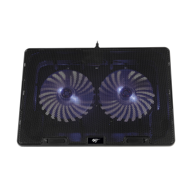 Охолоджуюча підставка для ноутбуку HAVIT HV-F2083 з підсвіткою - фото №2