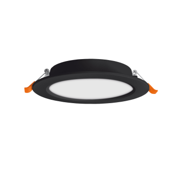 LED світильник Back вбудований круглий VIDEX 15W 5000K Black - фото №3