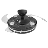 LED Світильник з вентилятором VIDEX CLF06 60W 3000K-4200K-6000K Black - фото №7