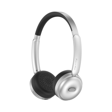 Навушники накладні бездротові HAVIT H616BT "VINTAGE 01H" Silver - фото