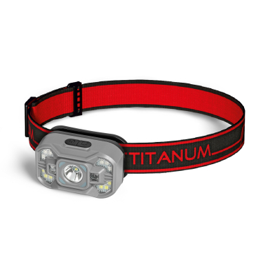 Налобний світлодіодний ліхтарик TITANUM TLF-H08 110Lm - фото №2
