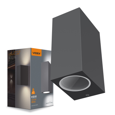 Facade Luminaire AR012 IP54 VIDEX  GU10x2 - photo