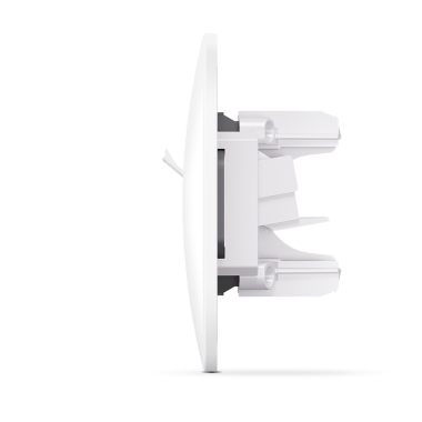 Розетка CAT6+CAT3 подвійна біла VIDEX BINERA - фото №4