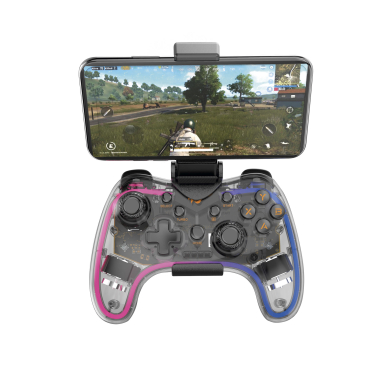 Ігровий бездротовий геймпад HAVIT HV-G180BT RGB Transparent - фото №5