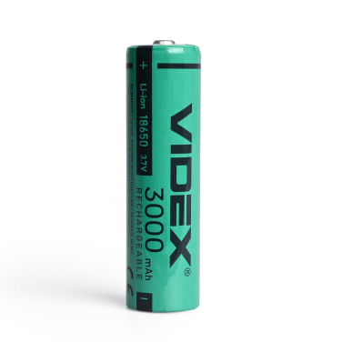 Battery Videx Li-Ion 18650(without protection) 3000mAh bulk 1pcs