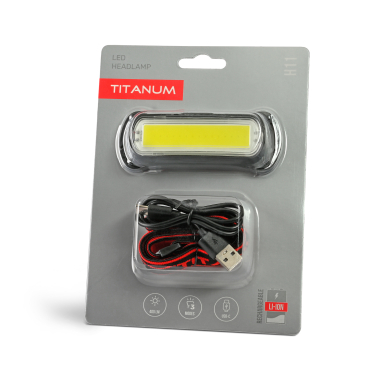 Налобний світлодіодний ліхтарик TITANUM TLF-H11 400Lm - фото №10