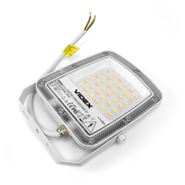 LED Floodlight VIDEX F5 30W 3000-5000-6500K 230V White (VL-F5-030CW) - photo №8