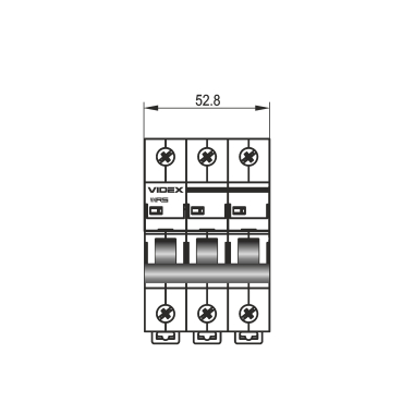 Вимикач навантаження 3п 63А VF-RS-VN363 VIDEX RESIST - фото №5