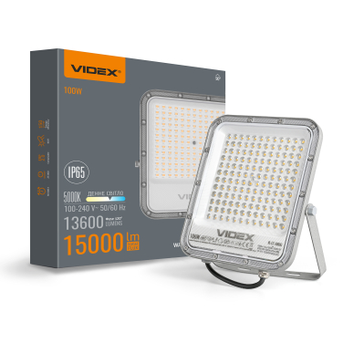 LED прожектор PREMIUM VIDEX F2 100W 5000K - фото