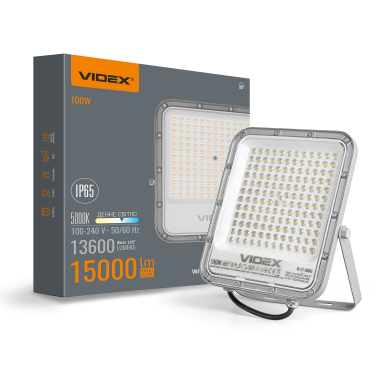 LED floodlight PREMIUM VIDEX 100W 5000K - photo