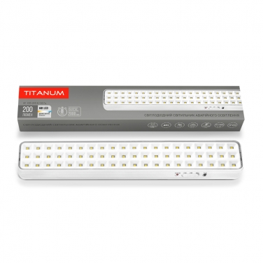 LED emergency luminaire TITANUM 60 LED 6500K