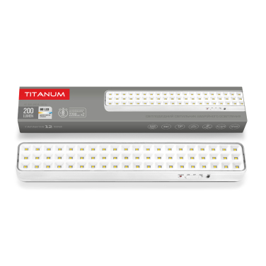 LED світильник аварійний TITANUM 60 LED 6500K - фото