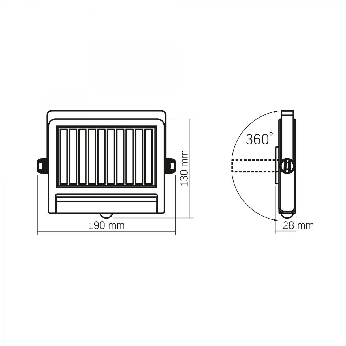 Shoppalo B2B  Lampada da Parete LED Interno 6W Applique da Parete 3000K  Bianco Caldo, 3000mAh Batteria Ricaricabile, Sensore di Movimento, Angolo  del Fascio Regolabile, Applique da Parete Senza Fili Interruttore