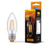LED лампа VIDEX Filament C37F 4W E27 4100K - фото 