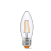 LED лампа VIDEX Filament C37F 4W E27 4100K - фото №2